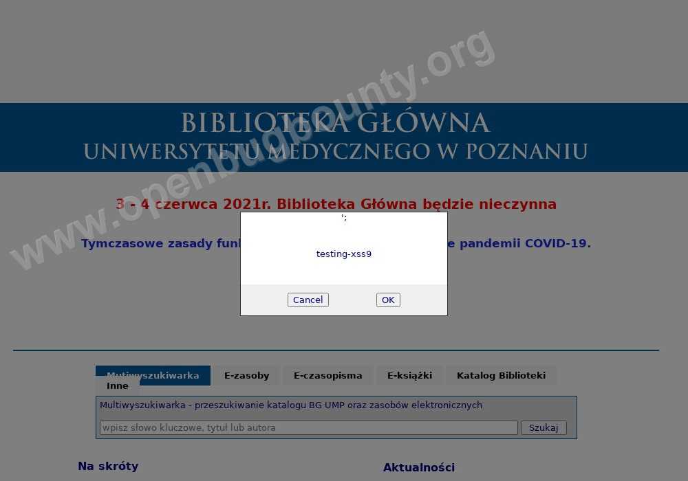 bg.ump.edu.pl  vulnerability